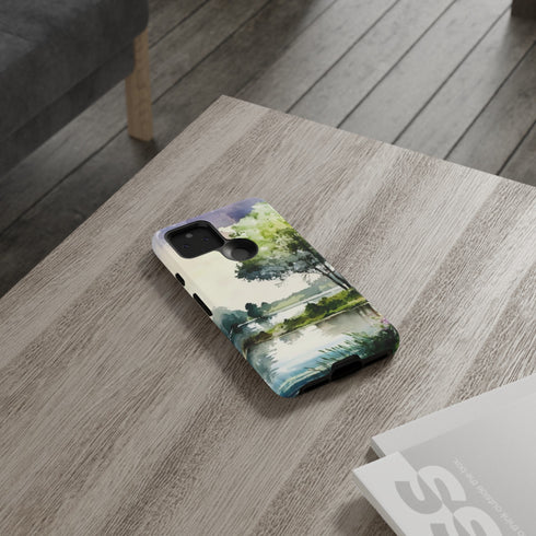 Summer Day by the Lake - Impact Resistant Phone Case